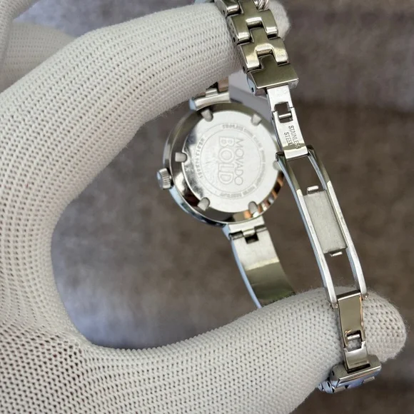 Movado Silver and Gold-Tone Watch
Trend Bangle Watch, 34mm - Picture 6 of 11